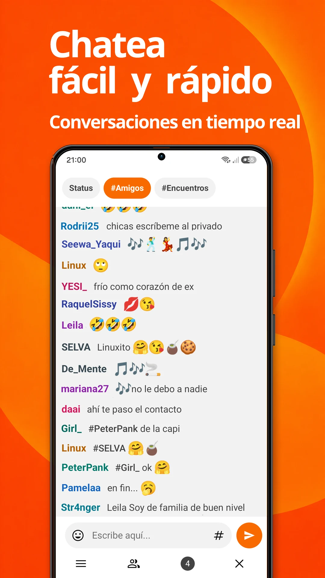 Chatsi: Charla y conoce gente screenshot
